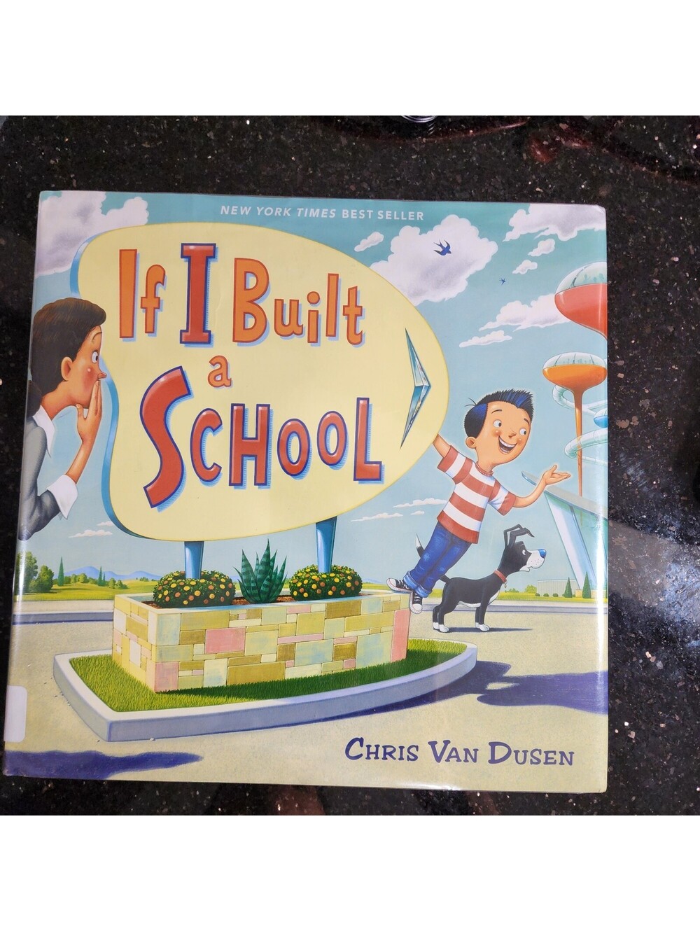 If I Built a School by Chris Van Dusen Hardcover Ages 4-8 Picture Book